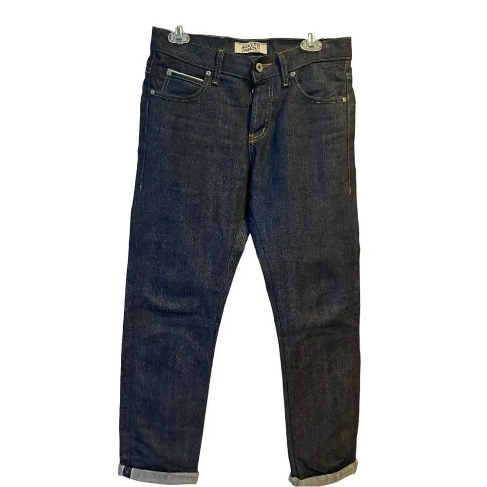 Naked & Famous Skinny Guy Left Hand Twill Selvedge Jeans Button Fly 30x31 — image 2 of 8